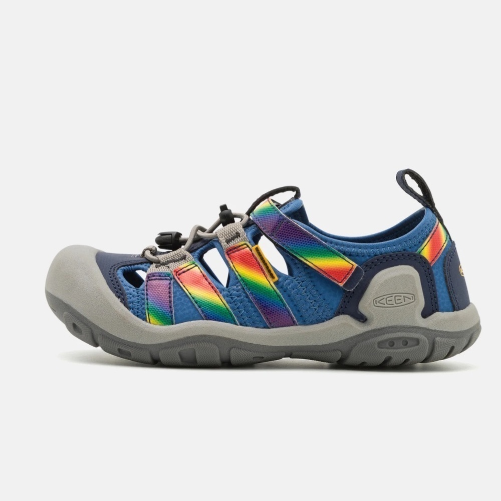 Keen Rainbow Strap Navy ShoesUnisex Size 5 NWOT